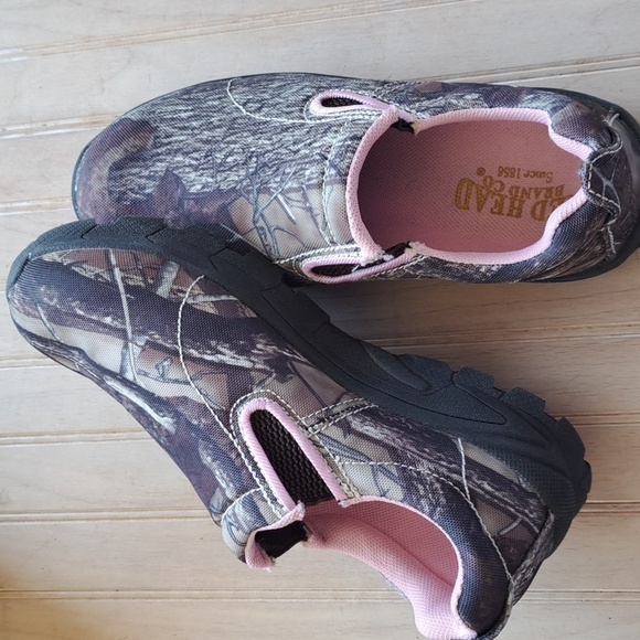 Redhead XTR Camo Pink Moc Slip-On Shoes for Ladies Comfort Durable Comfy - Picture 4 of 10
